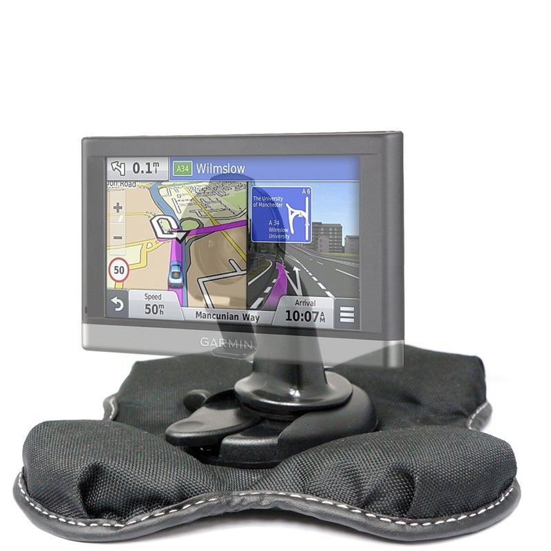 ChargerCity Nonslip Beanbag Dashboard Friction Mount for Garmin Nuvi 2557 2558 2559 2589 2597 2598 2599 2689 2699 52 54 55 56 57 58 65 66 67 68 DriveSmart Drive 50 51 60 61 LM LMT LMTHD GPS - Image 2